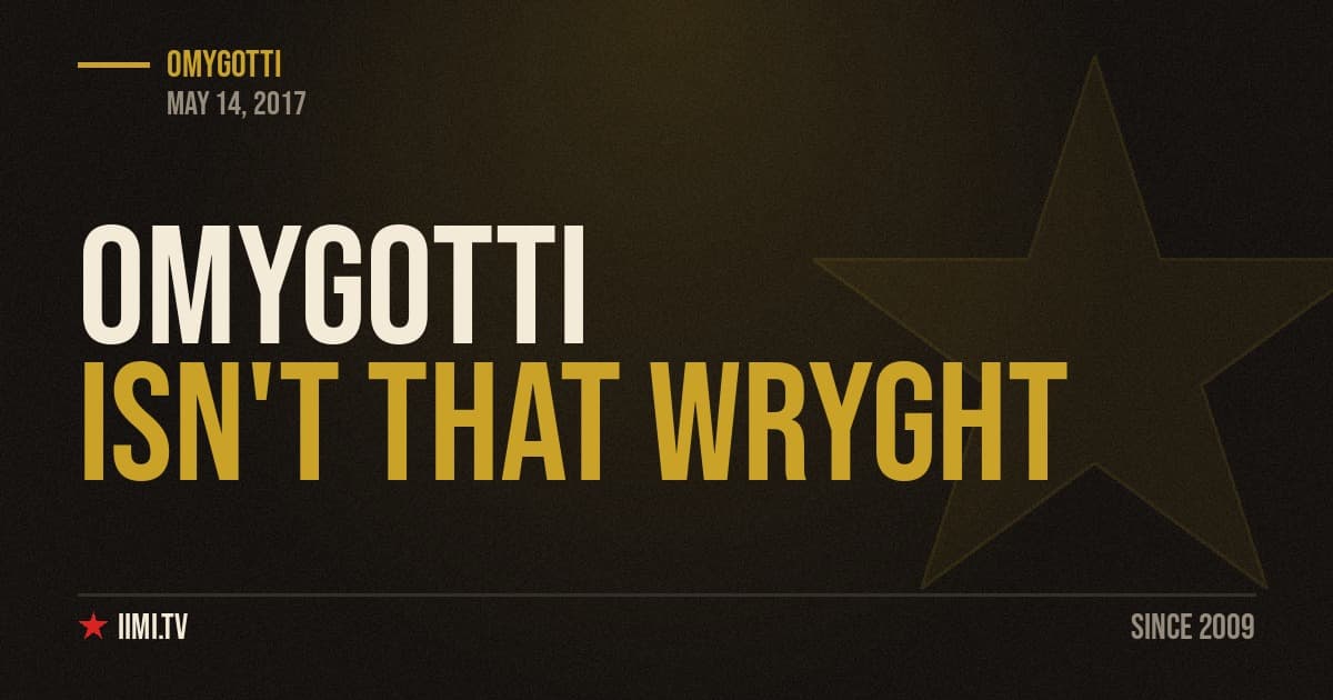 Audio: OMYGOTTI – Isn’t That Wryght (Prod. by ScolBeatz)